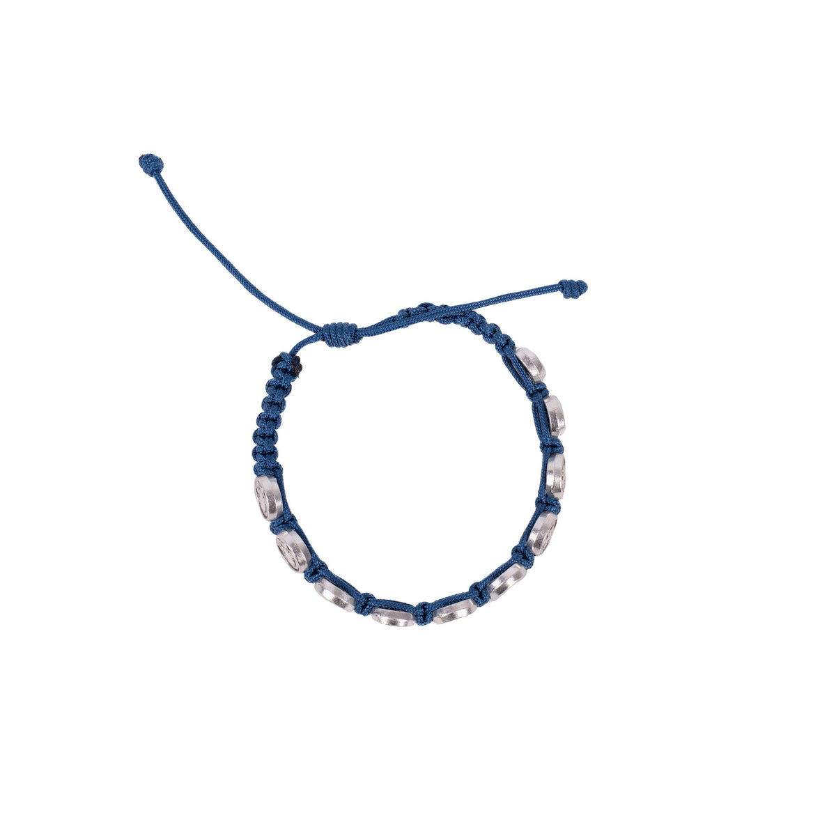 Bracciale Elasticizzato in Legno e Medaglie con Padre Pio e Gesù Misericordioso - Regali religiosi - Protezione