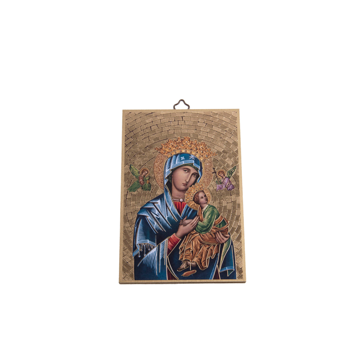 Gold Leaf Wooden Painting of Our Lady of Perpetual Help – Galleria Mariana