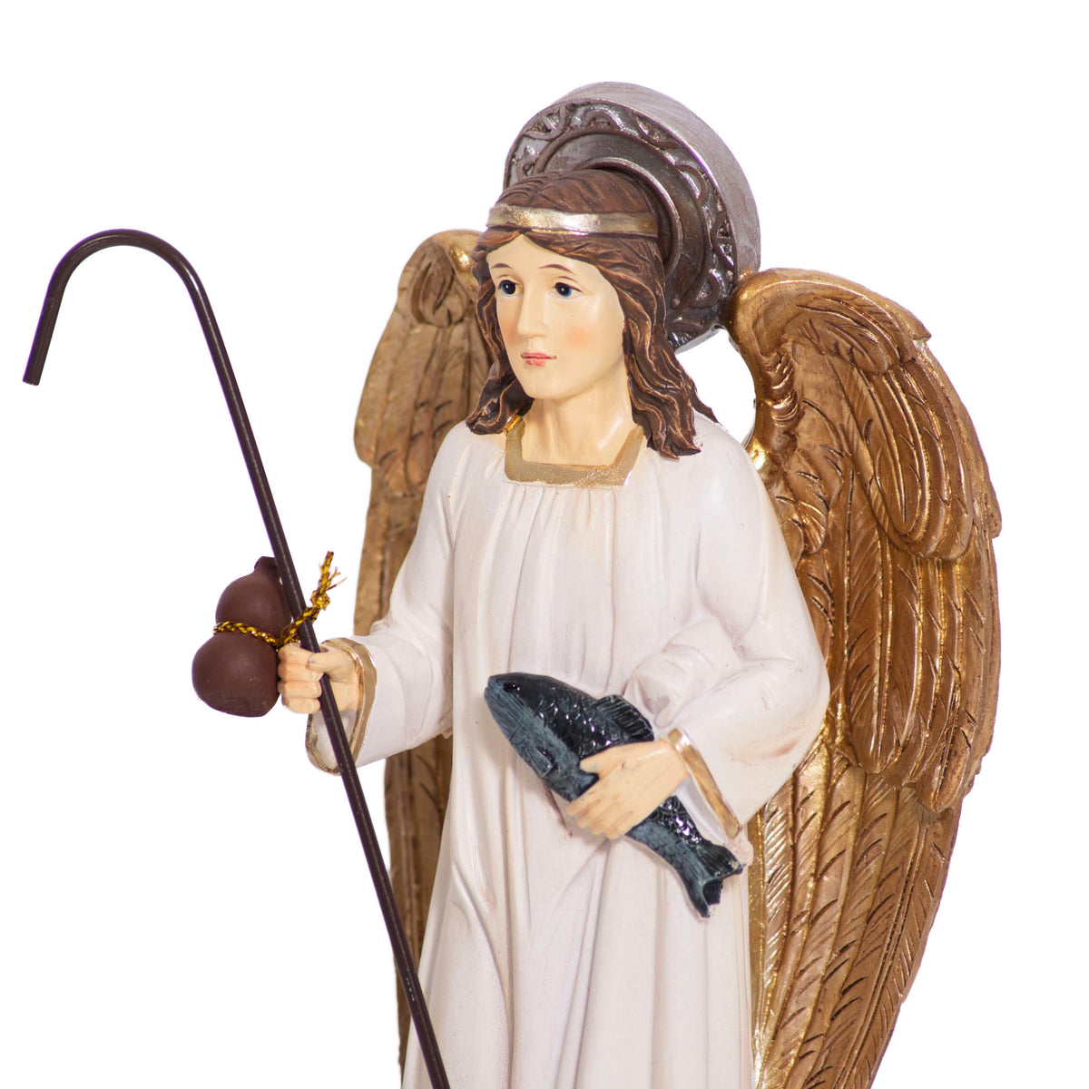 Statua dell'Arcangelo Raffaele, figurine di angeli cattolici dell Statua dell'Arcangelo Raffaele, figurine di angeli cattolici dell
