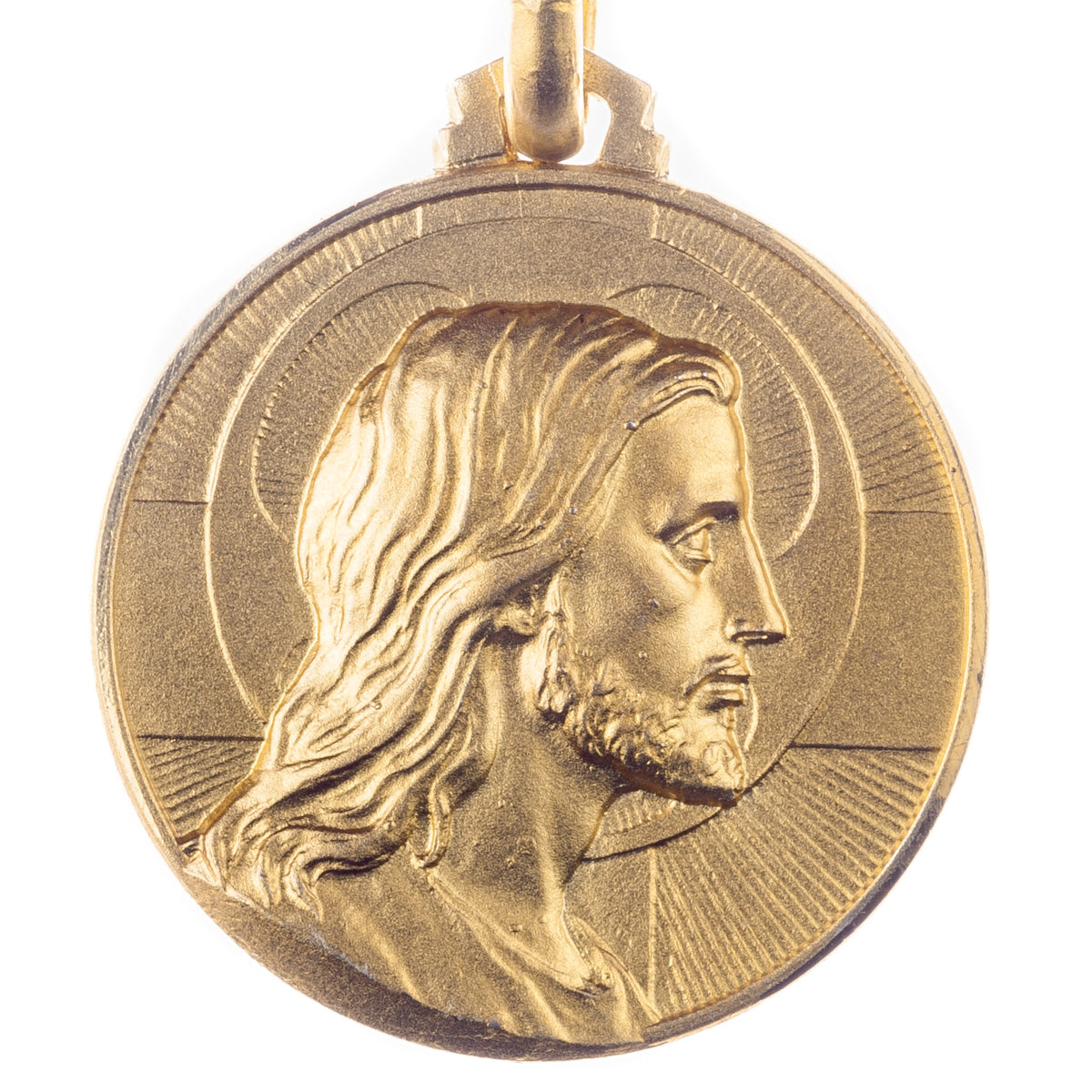 Herzmensch Christopheros - Medaglia autoadesiva per auto, 3,5 cm Herzmensch Christopheros - Medaglia autoadesiva per auto, 3,5 cm