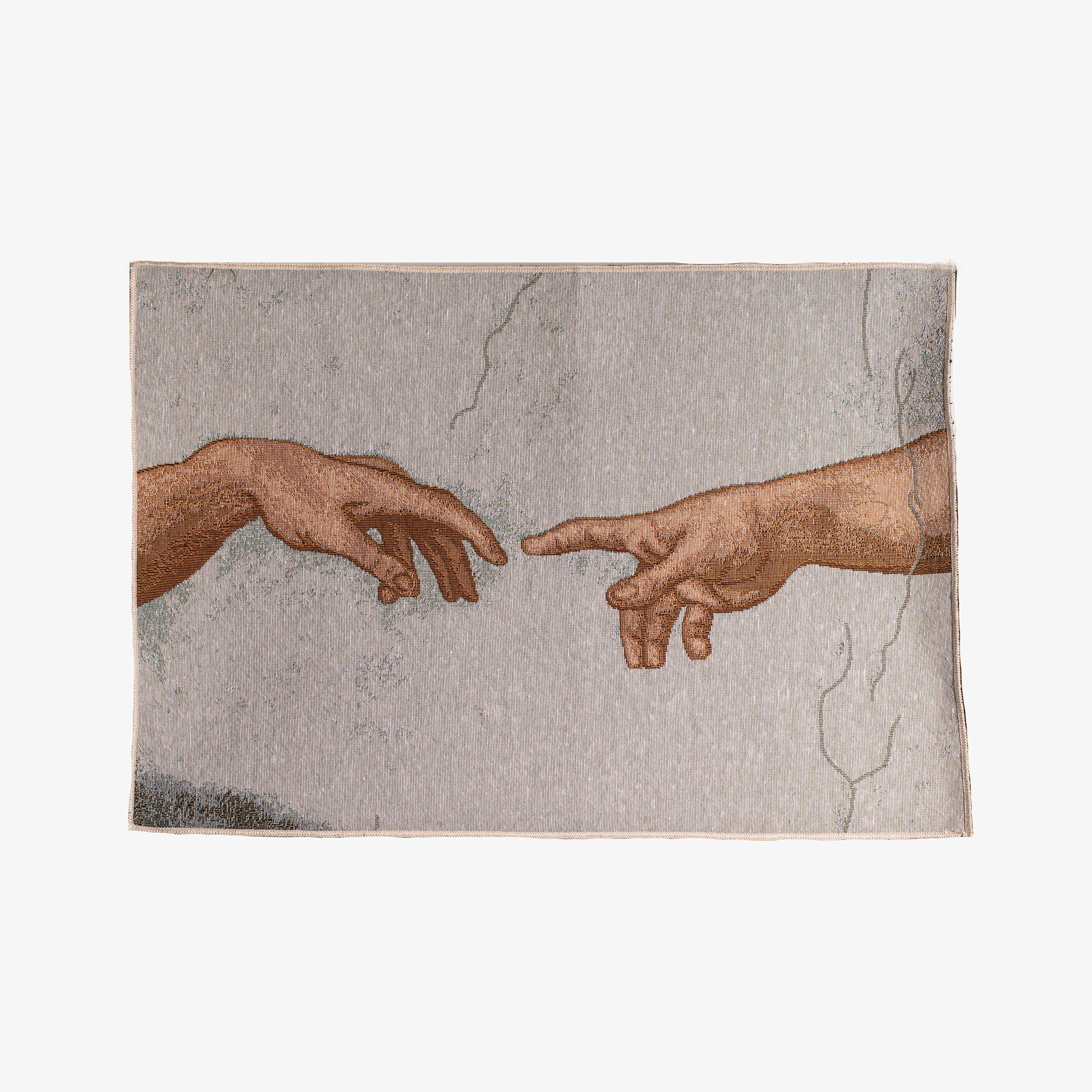 Arazzo in tela d'oro La Creazione di Michelangelo 2 - Galleria Mariana