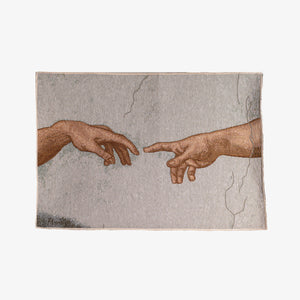 Arazzo in tela d'oro La Creazione di Michelangelo 2 - Galleria Mariana