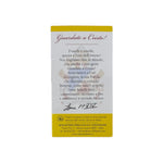 Cartoncino con preghiera Papa Leone XIV Sorelle Clarisse retro - Galleria Mariana