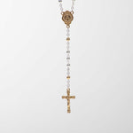 Particolare Rosario con scatola dorata della Madonna Miracolosa - Galleria Mariana