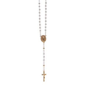 Rosario con scatola dorata della Madonna del Guadalupe - Galleria Mariana
