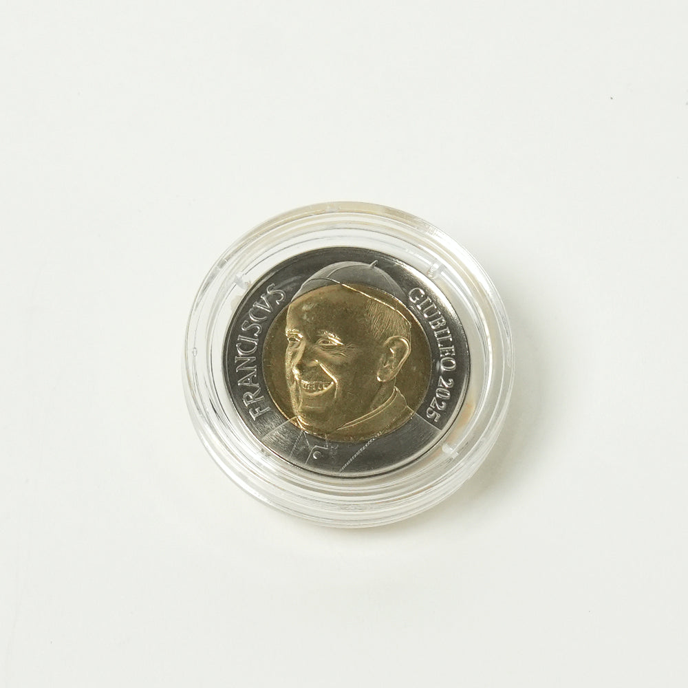 Monete commemorative del Giubileo 2025 Papa Francesco - Galleria Mariana