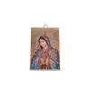 Quadro legno oro con stampa busto Madonna di Guadalupe - Galleria Mariana