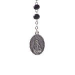 Particolare Rosario in legno della Madonna Addolorata - Galleria Mariana