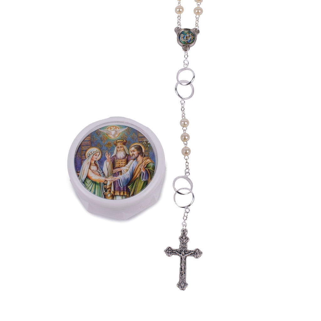 Rosario del matrimonio in madreperla - Galleria Mariana