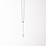 Rosario con perle placcato oro 2 - Galleria Mariana