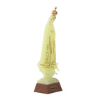 Particolare Statua fosforescente della Madonna di Fatima 11 cm - Galleria Mariana