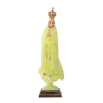 Statua fosforescente della Madonna di Fatima 25 cm - Galleria Mariana