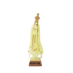 Statua fosforescente della Madonna di Fatima 9 cm - Galleria Mariana