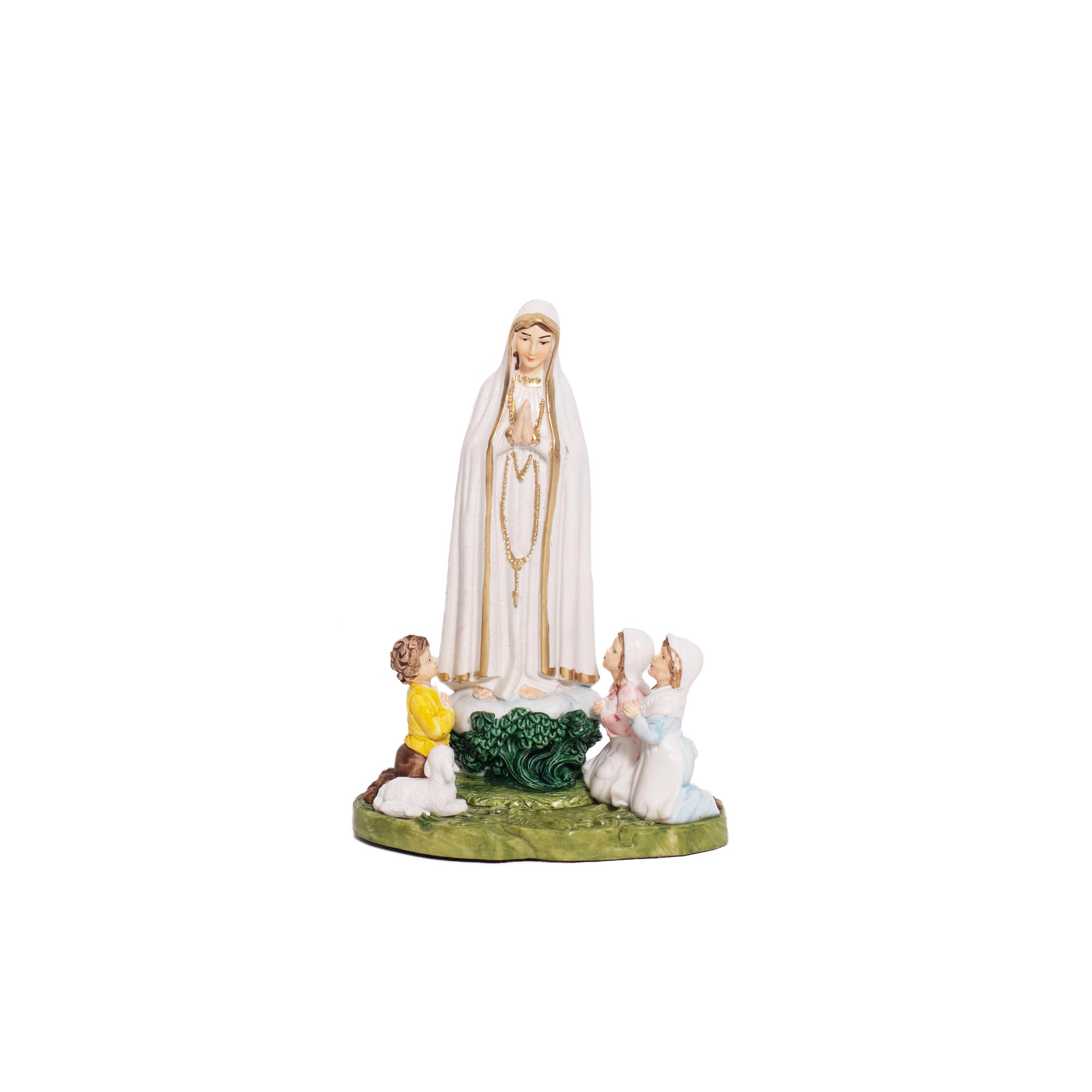 Statue En PVC De Notre Dame De Fatima Avec Les Enfants Bergers statue-en-pvc-de-notre-dame-de-fatima-avec-les-enfants-bergers