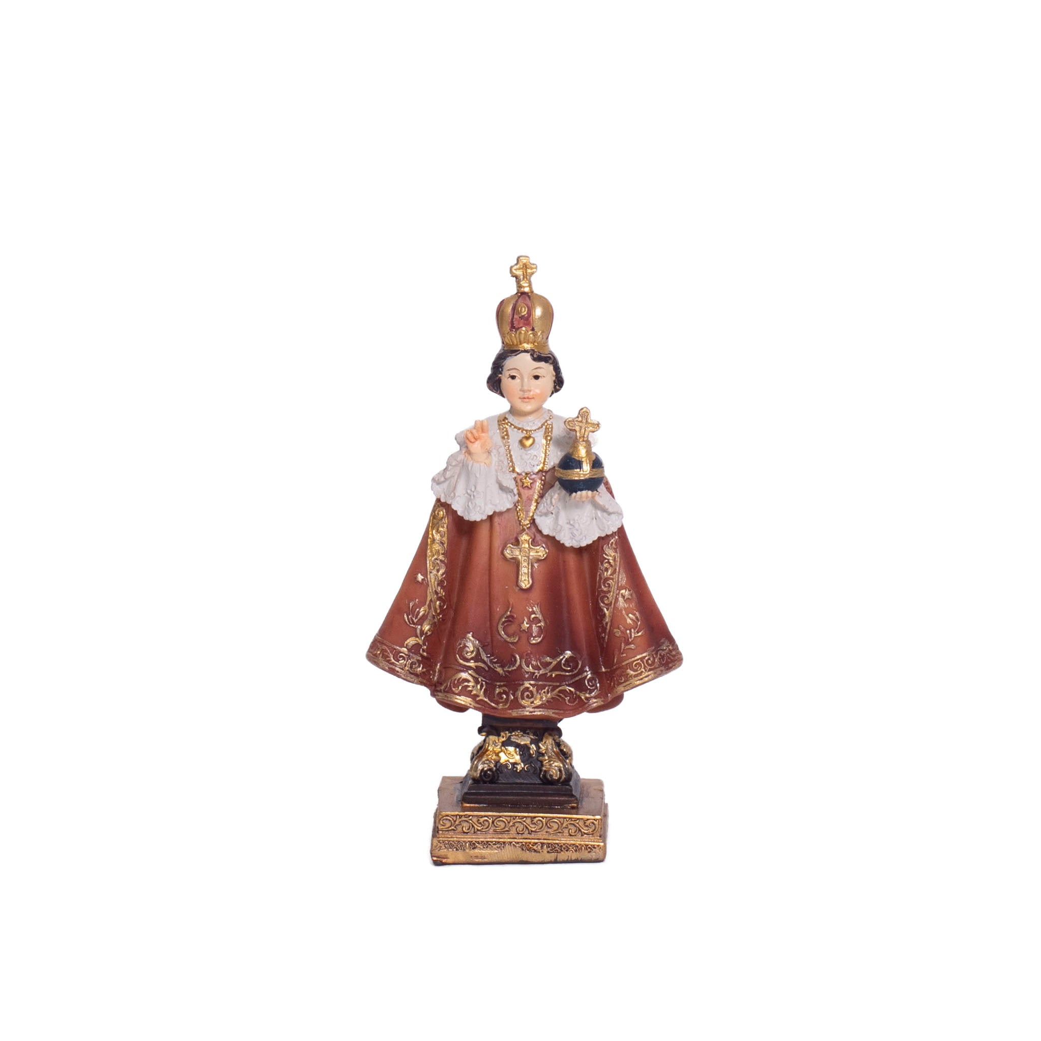 Statua Gesu' Bambino di Praga cm12 – San Damiano Store – Shop di Souvenir della Madonna delle Rose Statua Gesu' Bambino di Praga cm12 – San Damiano Store – Shop di Souvenir della Madonna delle Rose