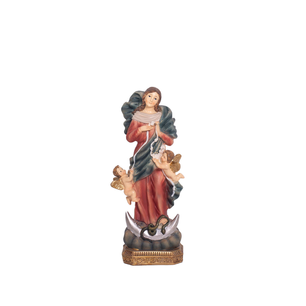 Statua in resina di Maria che scioglie i nodi - Galleria Mariana