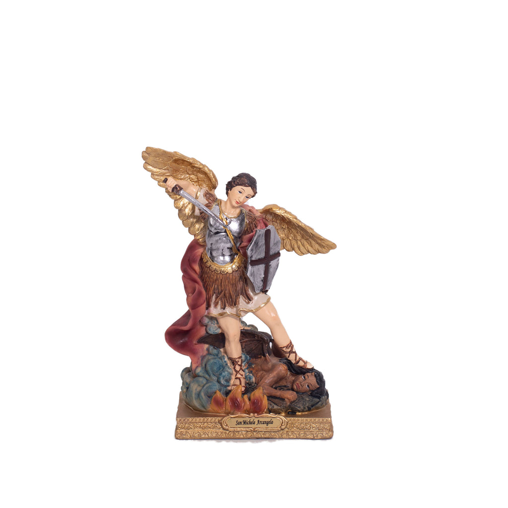 Statua in resina di San Michele Arcangelo - Galleria Mariana