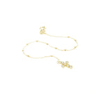 Bracciale Madonnas Classico con Zirconi dorato - Galleria Mariana
