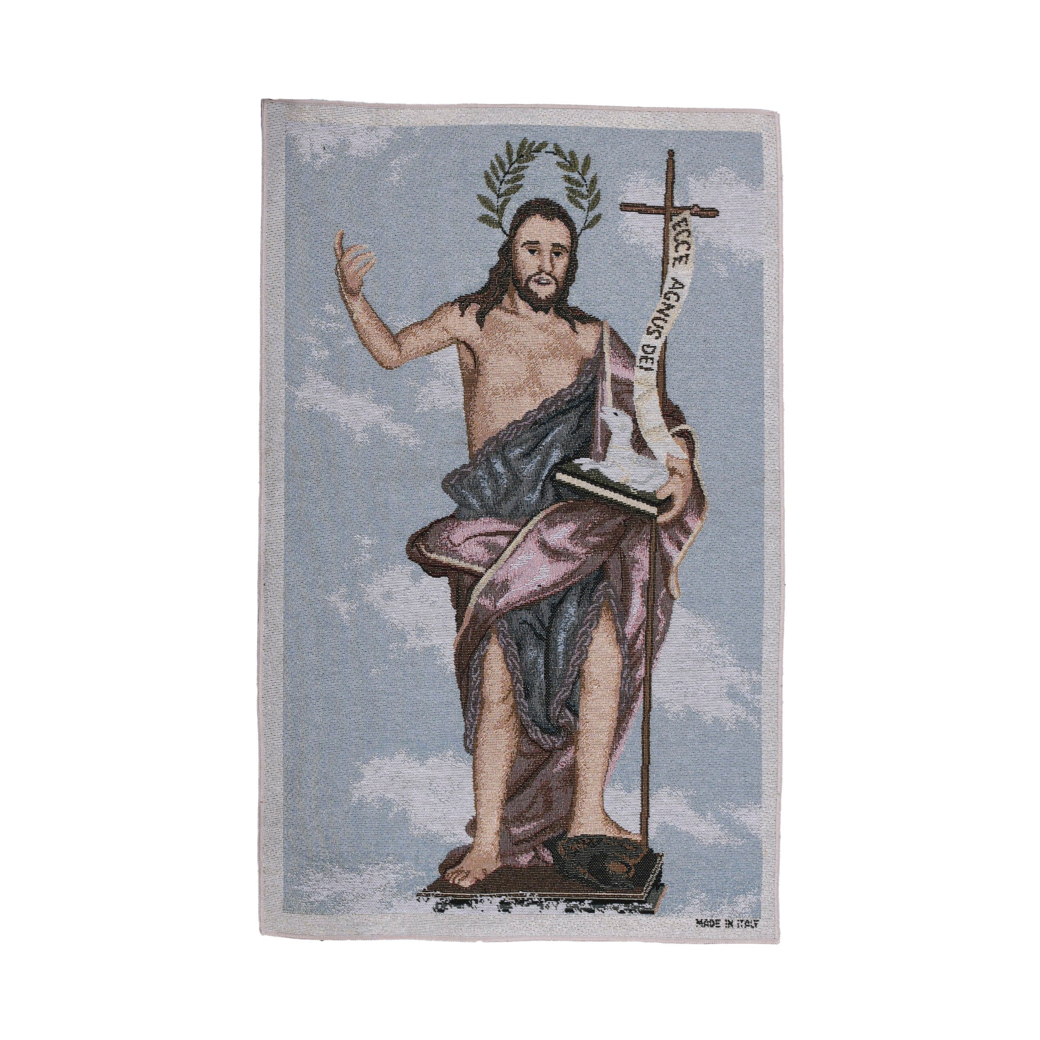Arazzo in tela d'oro dell'Ascensione di Gesù - Galleria Mariana