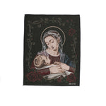 Arazzo in tela d'oro della Madonna col bambino in braccio - Galleria Mariana