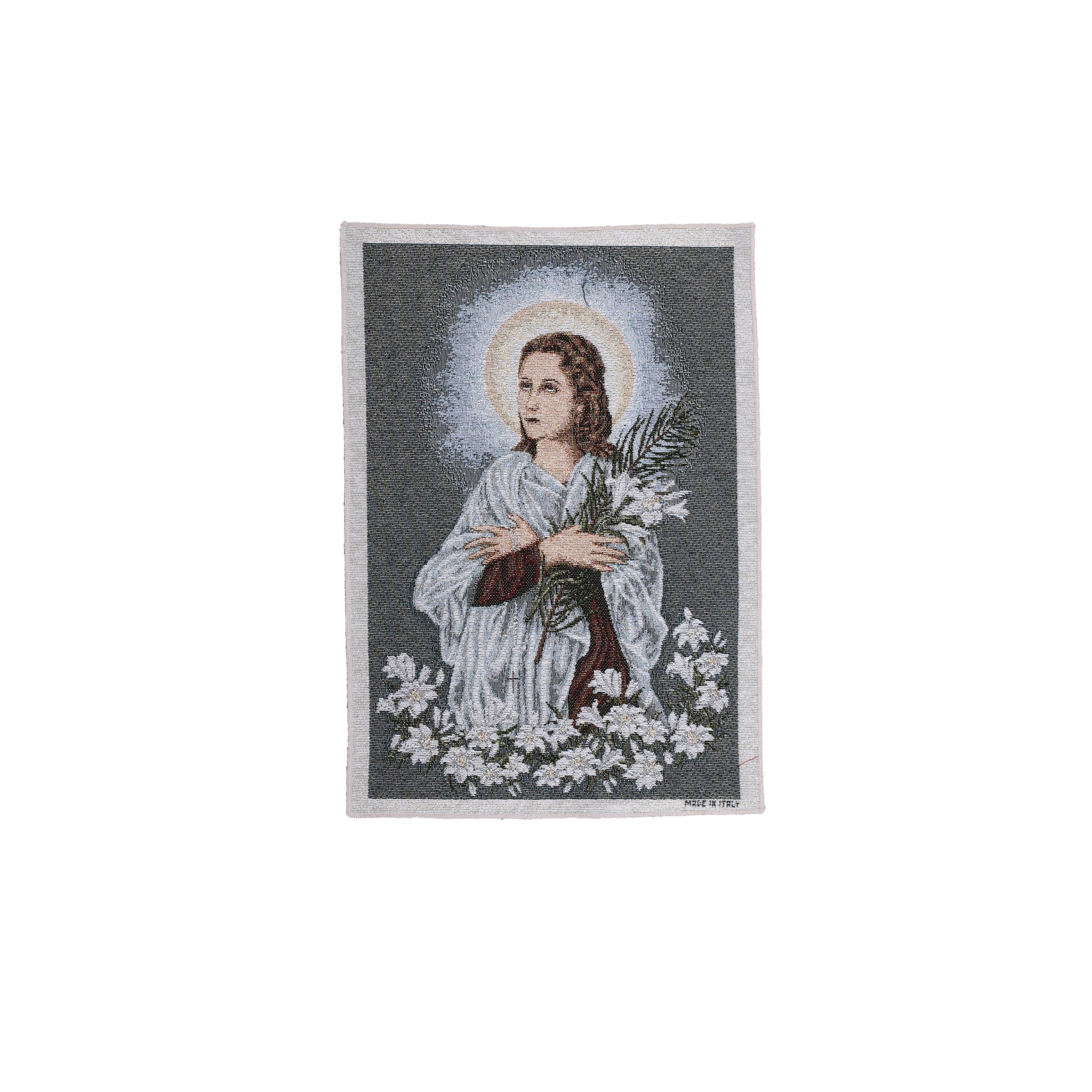 Arazzo in tela d'oro di Santa Maria Goretti - Galleria Mariana