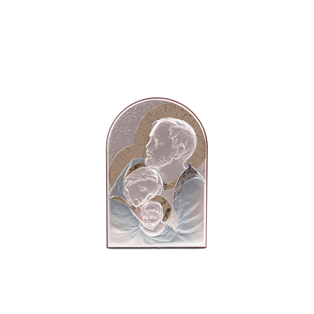 Bassorilievo in argento della Sacra Famiglia - Galleria Mariana