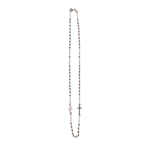 Collana girocollo argentata - Galleria Mariana
