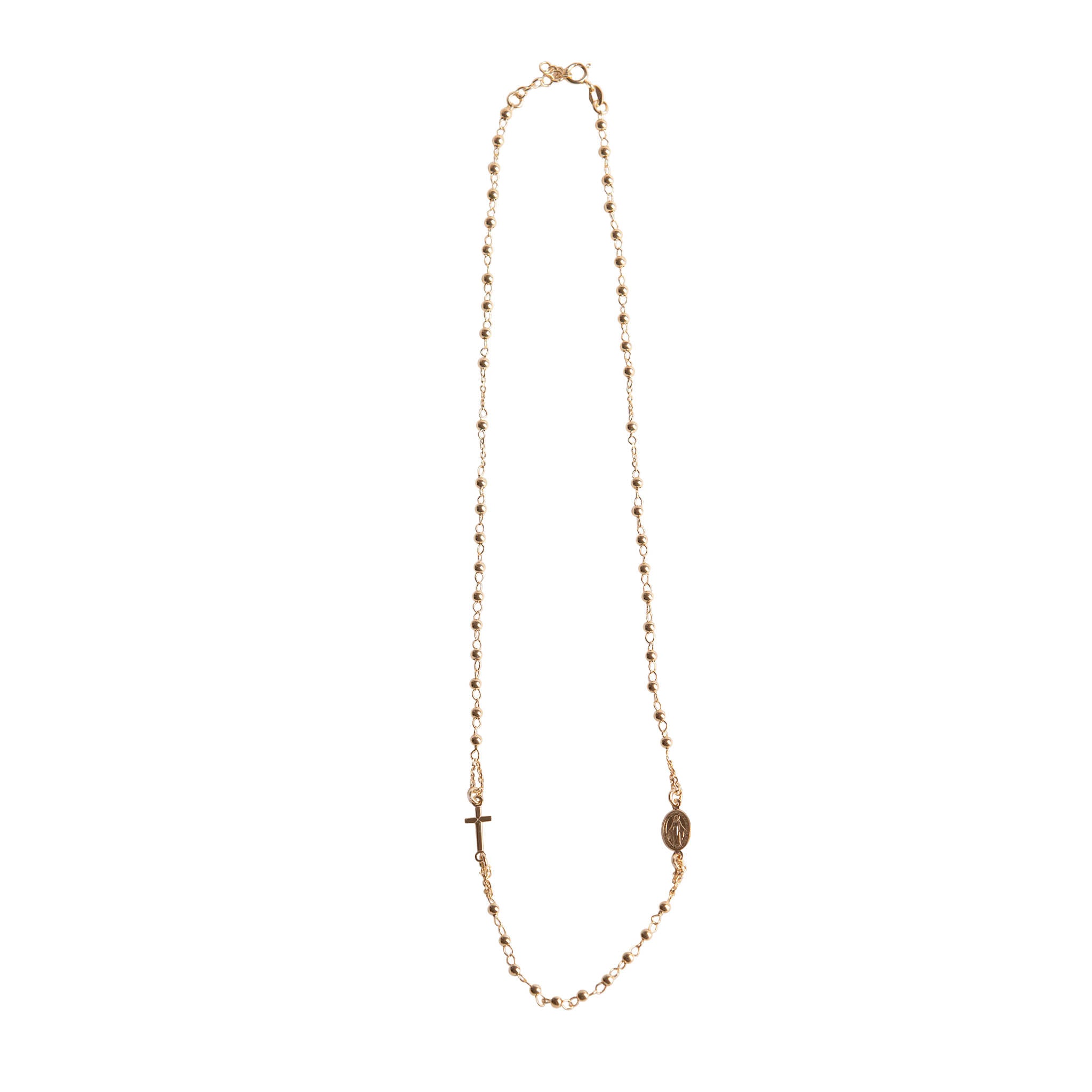 Collana girocollo dorata - Galleria Mariana