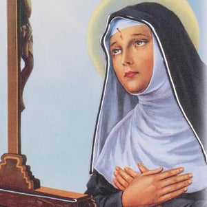 Particolare Icona di Santa Teresa - Galleria Mariana
