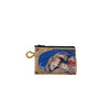 Pochette religiosa della Vergine Maria Odigitera con drappo blu piccola - Galleria Mariana
