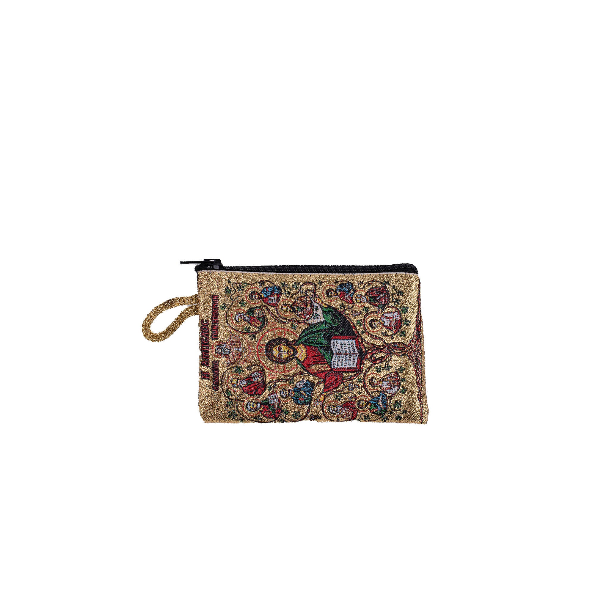 Pochette religiosa di Gesù in stile bizantino piccola - Galleria Mariana