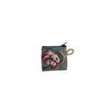 Retro Pochette religiosa Maria con Bambino Gesù quadrata - Galleria Mariana