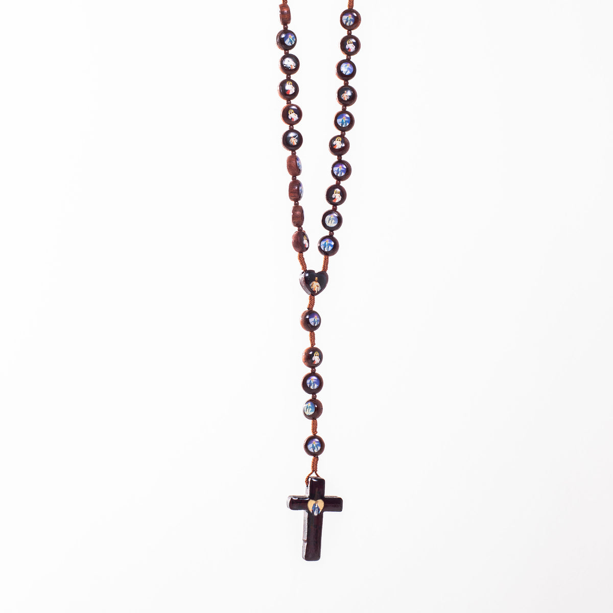 Rosary with rope and saints – Galleria Mariana
