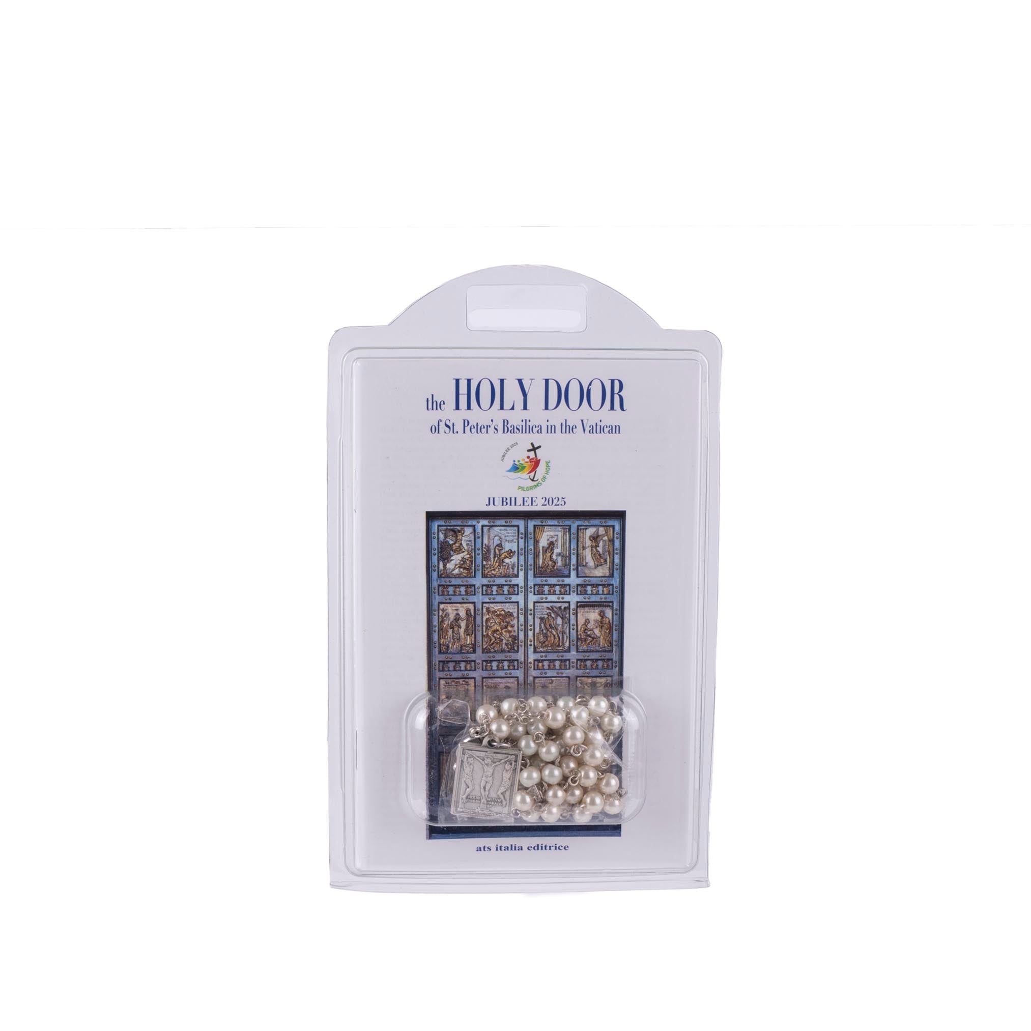 Scatola Rosario del Giubileo 2025 Porta Santa inglese - Galleria Mariana
