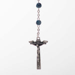 Particolare Rosario del Vaticano blu - Galleria Mariana