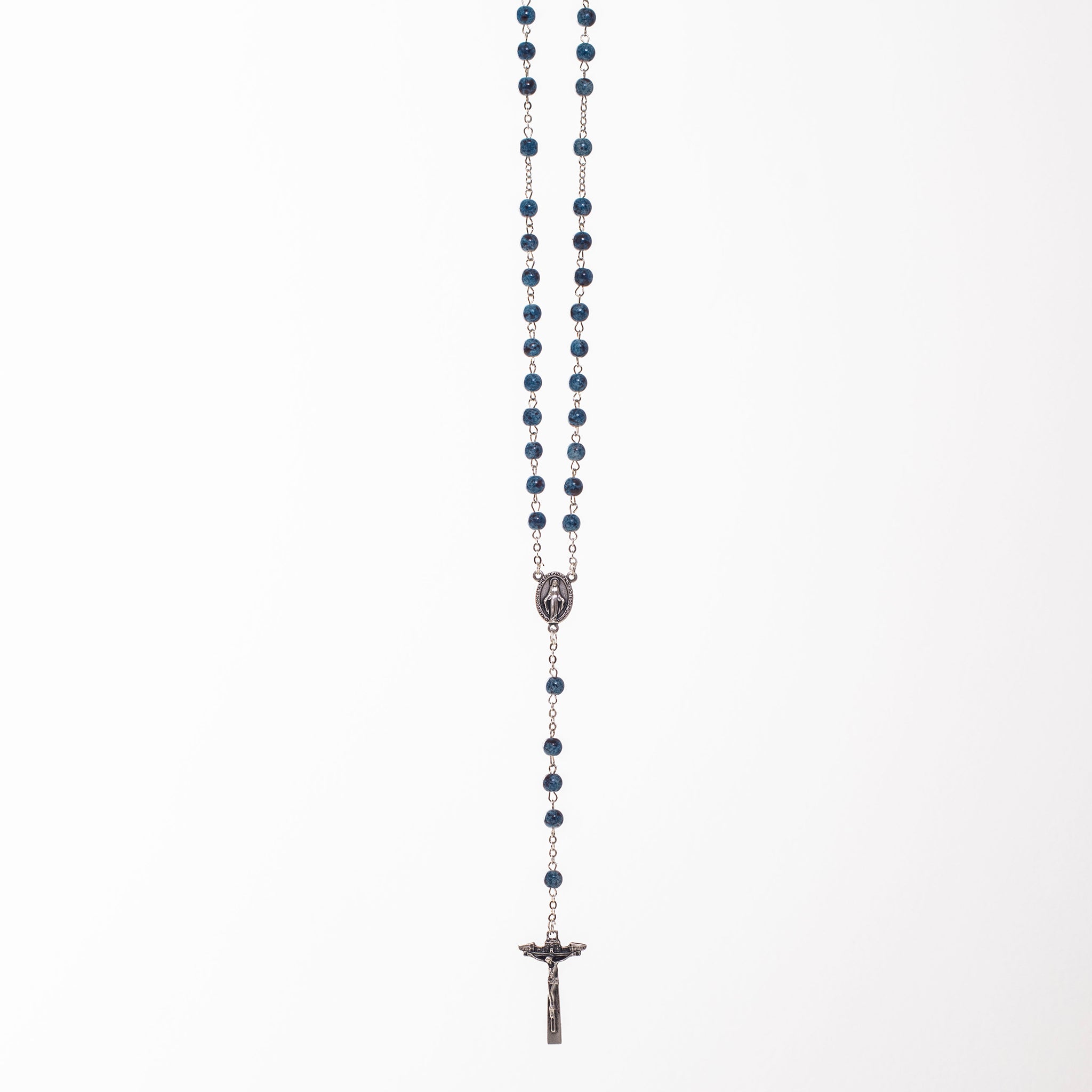 Rosario del Vaticano blu - Galleria Mariana