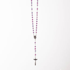 Rosario del Vaticano viola - Galleria Mariana