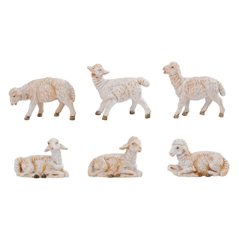 Generico ricevi 4 Pecore Lunghe 9 CM 1 Capra 1 Cane in PLASTICA Landi per PASTORI 13 cm PRESEPE S. Gregorio ARMENO ricevi Un Portachiavi Omaggio sheperds Crib Generico ricevi 4 Pecore Lunghe 9 CM 1 Capra 1 Cane in PLASTICA Landi per PASTORI 13 cm PRESEPE S. Gregorio ARMENO ricevi Un Portachiavi Omaggio sheperds Crib