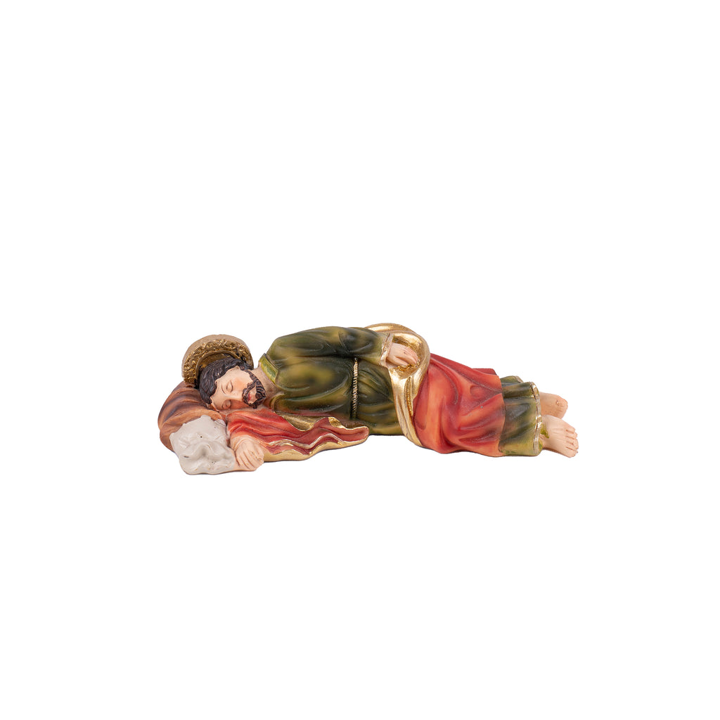 Statua in resina di San Giuseppe dormiente - Galleria Mariana