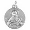SILVER MEDAL OF SACRED HEART OF MARY - Galleria Mariana