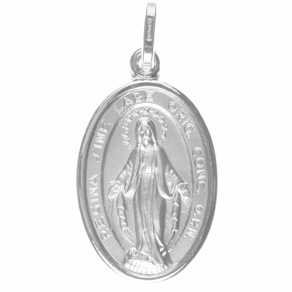 SILVER MEDAL OF THE IMMACULATE CONCEPTION OF MIRACOLOUS - Nuova Galleria Mariana s.r.l - 1
