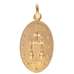 SILVER GOLD PLATED MEDAL OF THE IMMACULATE CONCEPTION OF MIRACOLOUS - Nuova Galleria Mariana s.r.l - 2