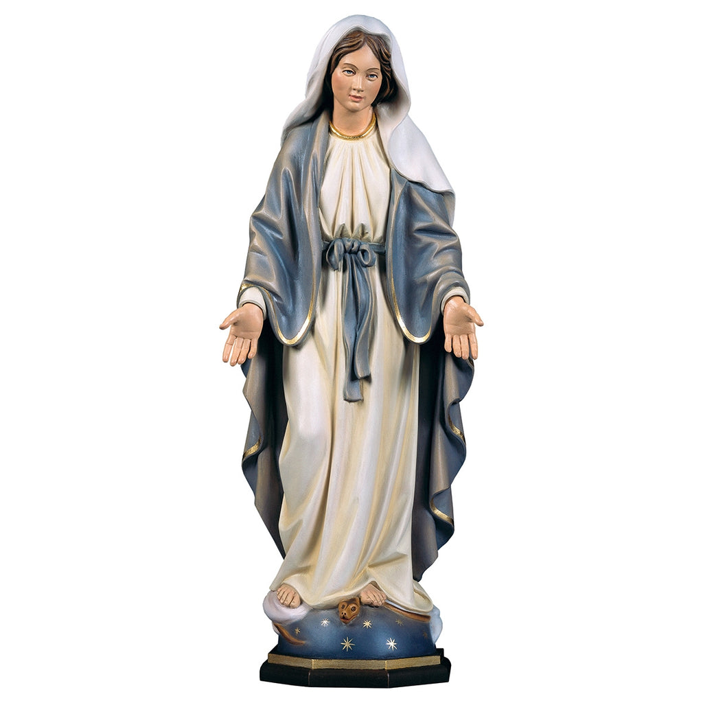 Miraculous Mary wood statue - Galleria Mariana