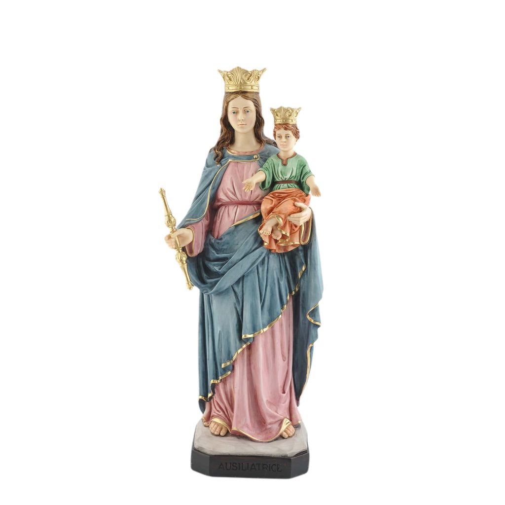 Our Lady of Help statue fiberglass - Galleria Mariana