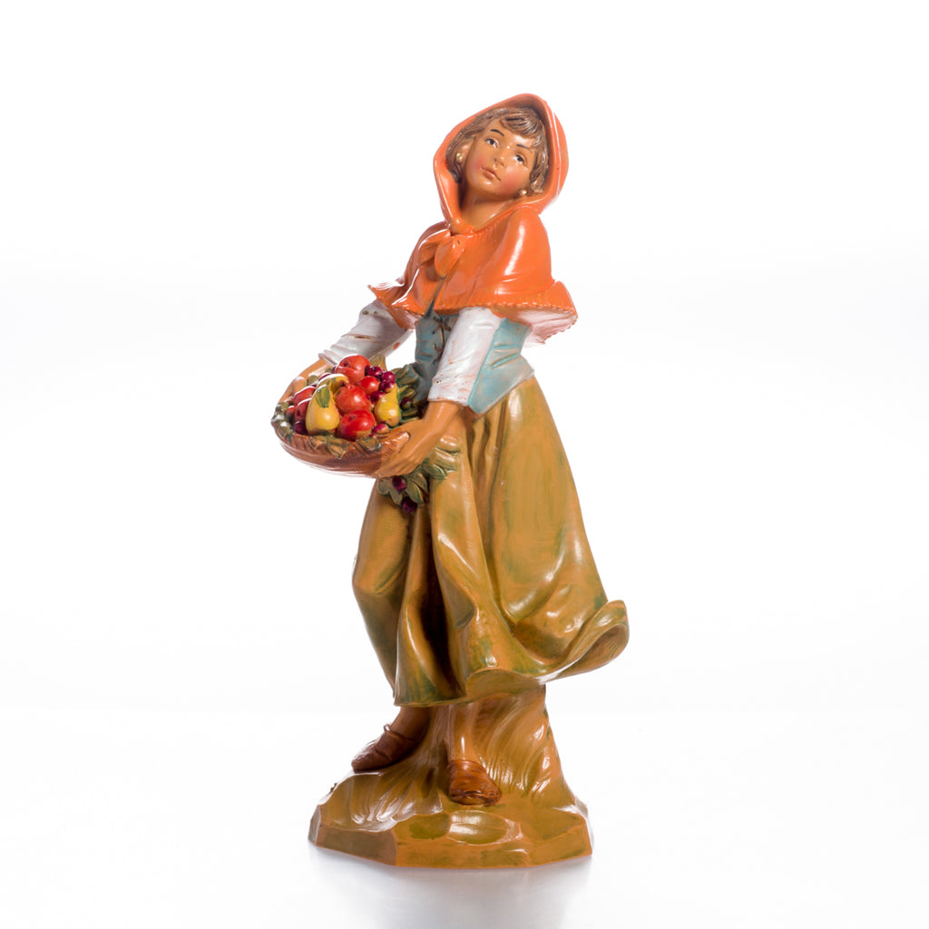 PASTORELLA CON FRUTTA FONTANINI CM 19 N. 348 Fontanini