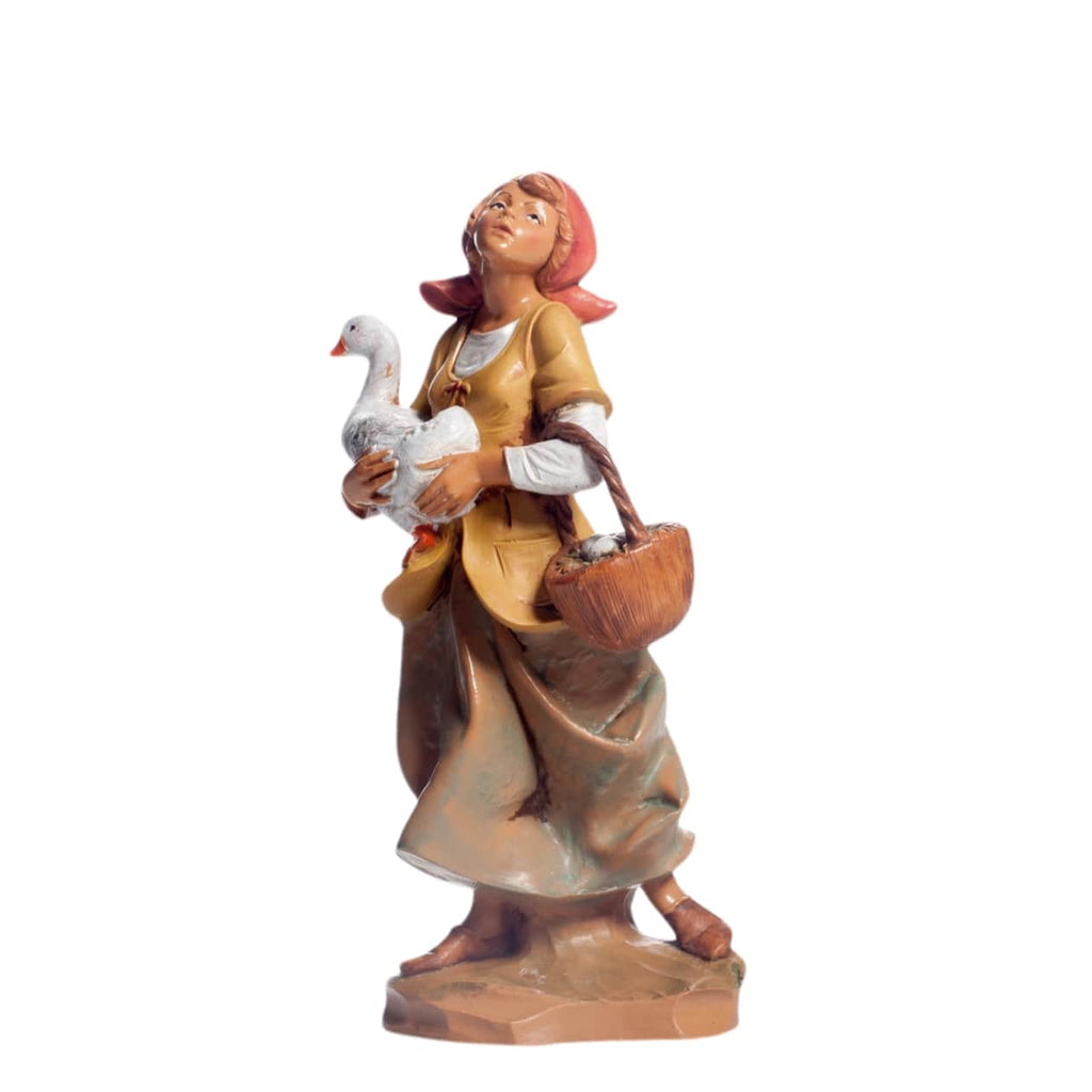 PASTORELLA CON OCA FONTANINI CM 19 N. 349 Fontanini