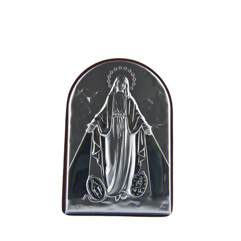 Silver relief of Miraculous Mary - Galleria Mariana