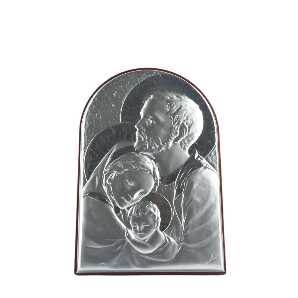 Silver relief Holy Family - Galleria Mariana