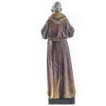 Retro Statua in legno di Padre Pio - Galleria Mariana