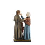 Statue of Don Giovanni Bosco with mother Margherita - Galleria Mariana